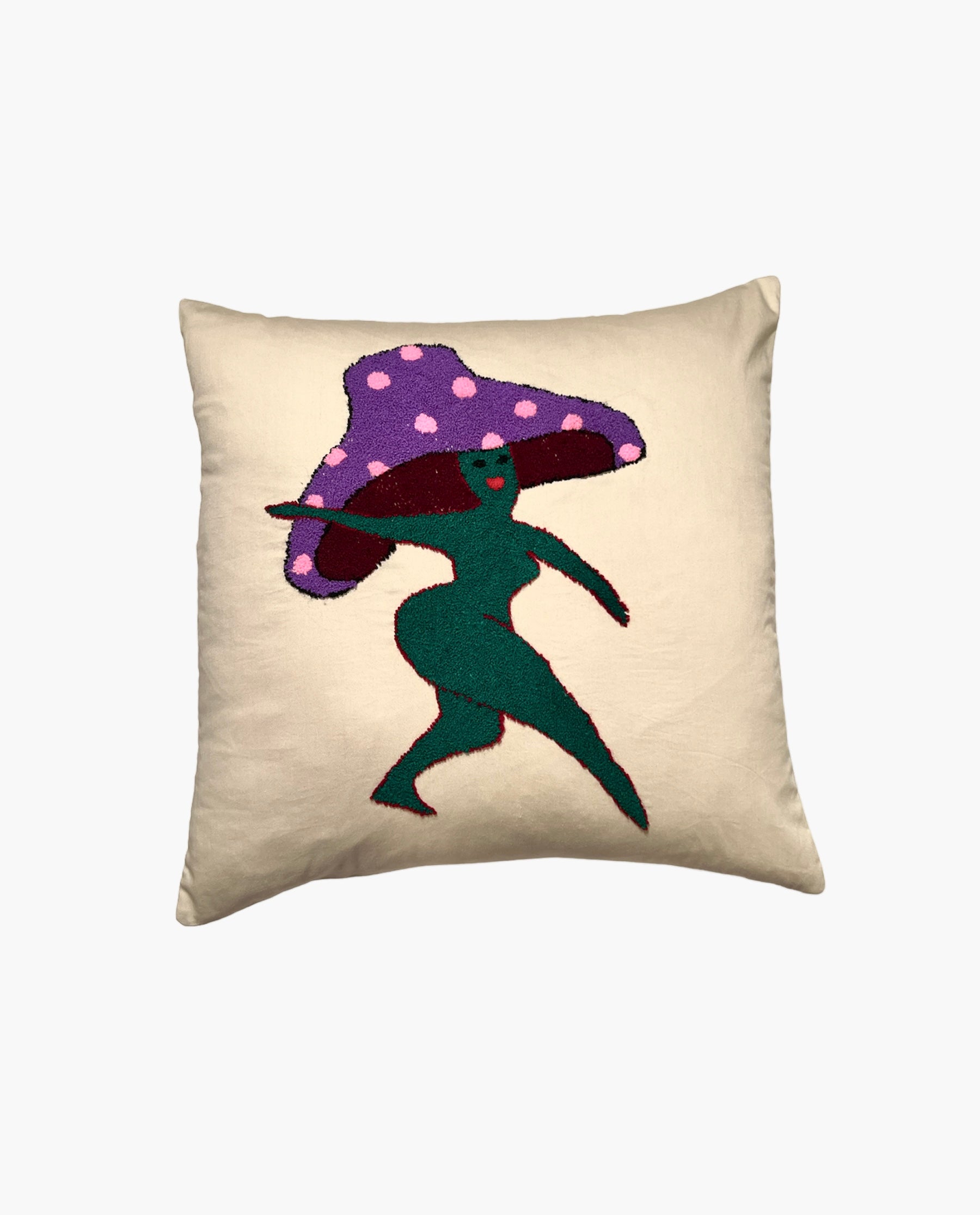 Naked Shroom Lady Pillowcase - Lady/Natural