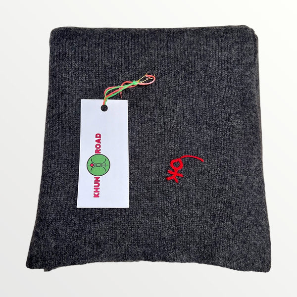 Warm Heart Cashmere Scarf and Bodywrap-Grey